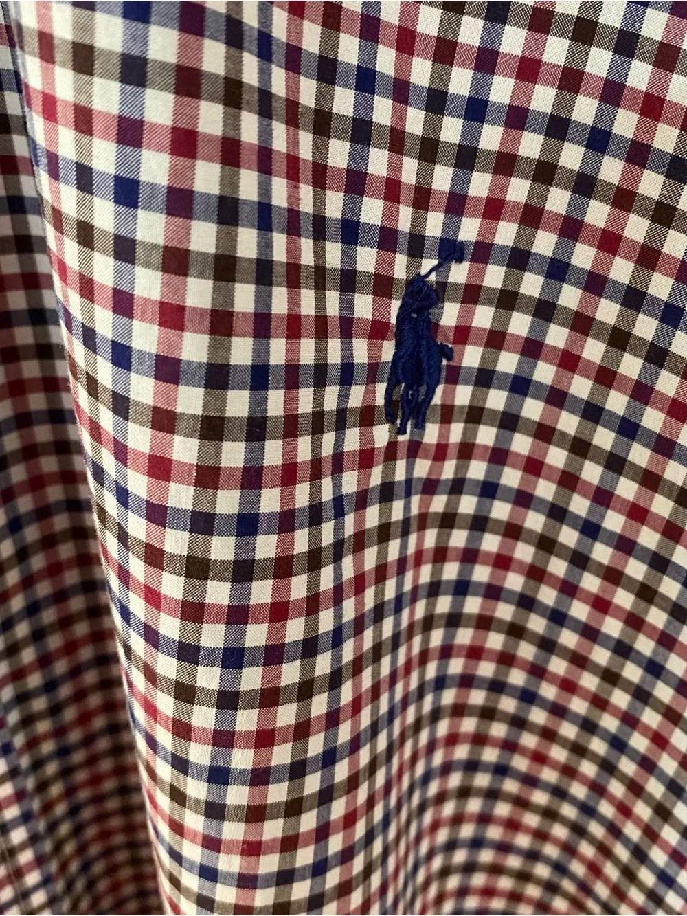 Polo Ralph Lauren 2XB‎ Big & Tall Check Button Down Shirt